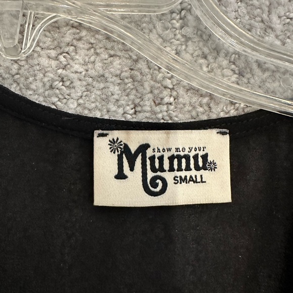 Show me your mumu black tie romper - Picture 2 of 4